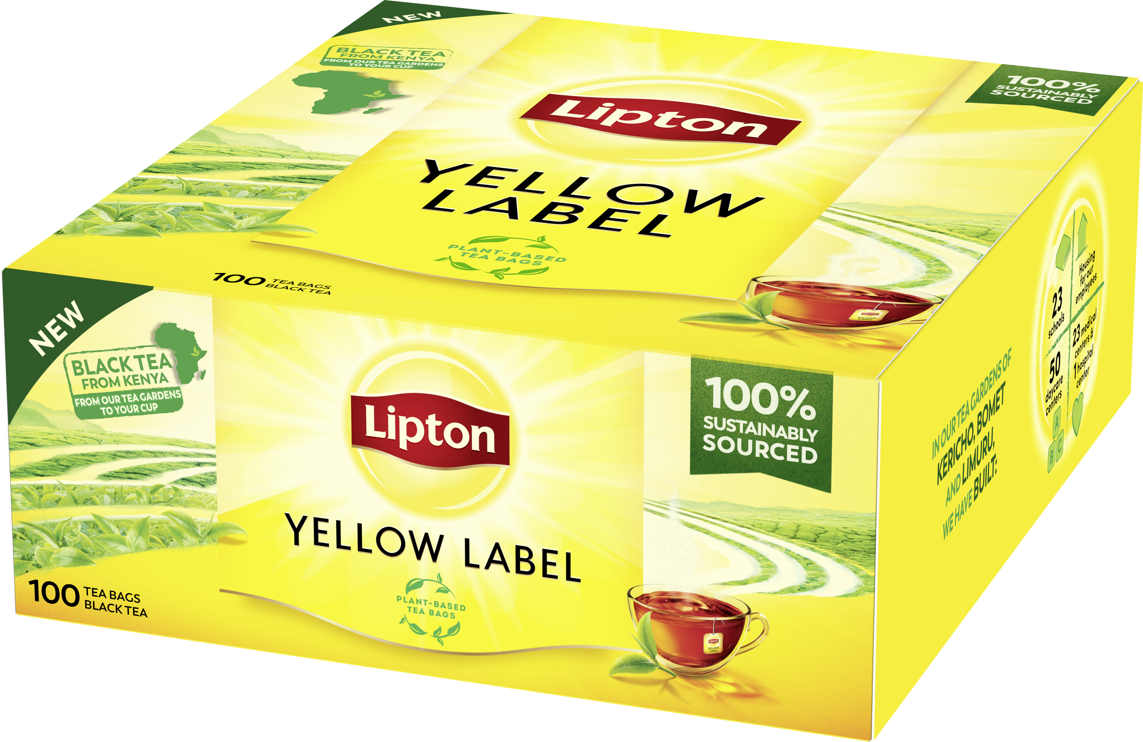 Thé noir Yellow Label LIPTON