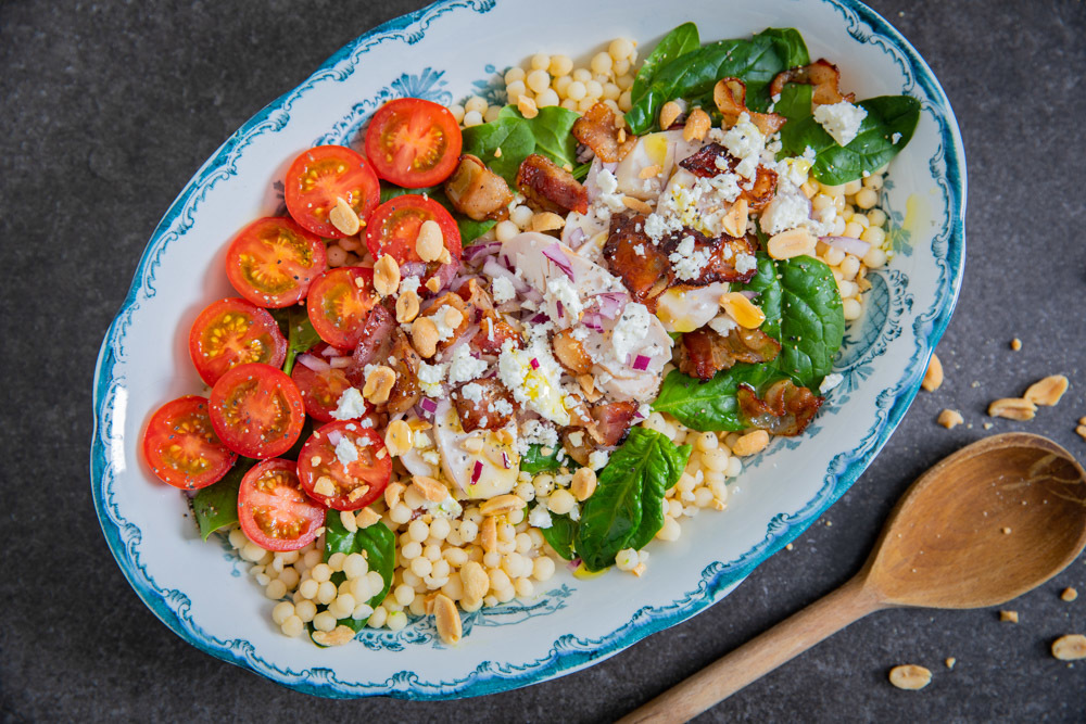 Kycklingsallad med bacon och fetaost - City Gross